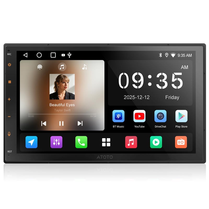 Autorádio ATOTO A5L 2DIN, 7" IPS dotyková obrazovka, GPS, CarPlay, Android Auto, 2G+32G