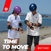 Cască pentru Role și Skateboard ATTABO Genes – Carcasă ABS, Absorbție Șocuri EPS, 11 Orificii de Ventilație, Mărime Reglabilă M, Certificat CE/EN 1078 2