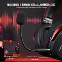 Bezdrôtové herné slúchadlá ATTACK SHARK L30PRO so 7.1 priestorovým zvukom a 50 mm meničmi 7