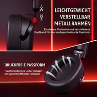 Bezdrôtové herné slúchadlá Attack Shark L30PRO – 7.1 Surround, 50mm bio-menič, 2.4G/BT 5.3/káblové pripojenie, odnímateľný mikrofón, 84h výdrž batérie, PC/PS/Switch, čierne 8
