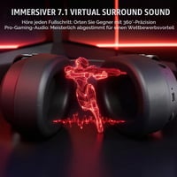 Bezdrôtové herné slúchadlá Attack Shark L30PRO – 7.1 Surround, 50mm bio-menič, 2.4G/BT 5.3/káblové pripojenie, odnímateľný mikrofón, 84h výdrž batérie, PC/PS/Switch, čierne 5