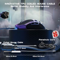 ATTACK SHARK R3PRO 46g Ultrakönnyű Gaming Egér 8000Hz Vezeték Nélküli, 26000 DPI 9