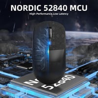 ATTACK SHARK R6 LIGHTSPEED Vezeték Nélküli Gamer Egér, 39G Ultrakönnyű, 8K Hz HyperSpeed, PAW3950 Szenzor, 42K DPI, E-Sport Játékokhoz, Prog 3
