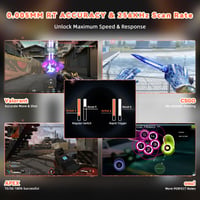 Herná klávesnica ATTACK SHARK R82 HE 8000Hz s funkciou Rapid Trigger, presnosť RT 0,005 mm, magnetické spínače, RGB, 75 %, Snap Tap, PC/Mac, čierna 3