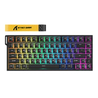 Herná klávesnica ATTACK SHARK R82 HE 8000Hz s funkciou Rapid Trigger, presnosť RT 0,005 mm, magnetické spínače, RGB, 75 %, Snap Tap, PC/Mac, čierna 1