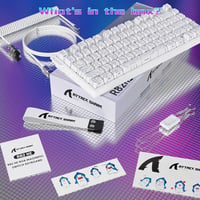 ATTACK SHARK R82 Vezetékes 75% Gaming Billentyűzet Mágneses Kapcsolóval, 8K Hz, RGB Háttérvilágítás 9