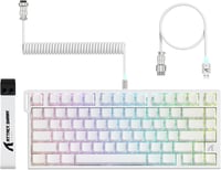 ATTACK SHARK R82 Vezetékes 75% Gaming Billentyűzet Mágneses Kapcsolóval, 8K Hz, RGB Háttérvilágítás 1