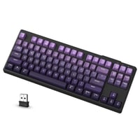 ATTACK SHARK X FREEWOLF M87 80% bežična gaming tipkovnica, 4000 mAh - ljubičasta 1