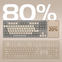 ATTACK SHARK X FREEWOLF M87 80% Vezeték Nélküli Membrán Gamer Billentyűzet, TKL RGB Mechanikus Érzetű, BT/2.4GHz, 4000mAh, Mac/Win Kompatibi 7
