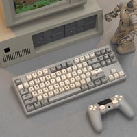 ATTACK SHARK X FREEWOLF M87 80% Vezeték Nélküli Membrán Gamer Billentyűzet, TKL RGB Mechanikus Érzetű, BT/2.4GHz, 4000mAh, Mac/Win Kompatibi 8