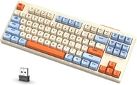 ATTACK SHARK X FREEWOLF M87 80% Vezeték nélküli Membrán Gamer Billentyűzet, TKL RGB Mechanikus Érzetű, 4000mAh, Bluetooth/2.4GHz, Mac/Win -  1
