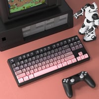 ATTACK SHARK X FREEWOLF M87 80% Wireless Gamer Billentyűzet RGB, TKL, Membrános, 4000mAh, Fekete 8