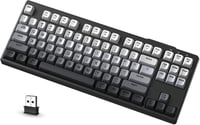 ATTACK SHARK X FREEWOLF M87 Wireless Gaming Billentyűzet 80% TKL RGB Mechanikus Érzet SA PBT Fekete 1