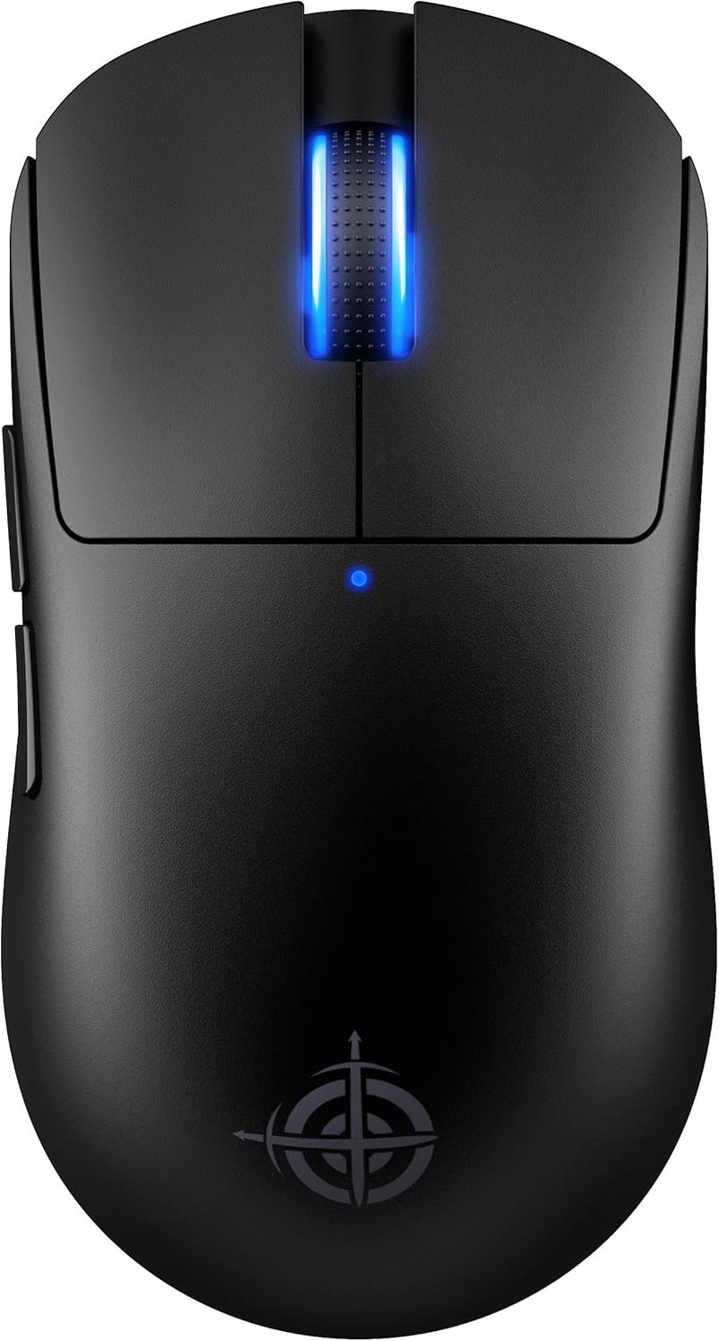 ATTACK SHARK X Magic-Refiner G6 Wireless Gaming Egér 72g Könnyű 24000 DPI RGB LED PC/Mac - black