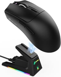 ATTACK SHARK X1 Gaming Egér Mágneses Töltővel, 40000 DPI, Vezeték Nélküli PC/PS/Mac - black 1
