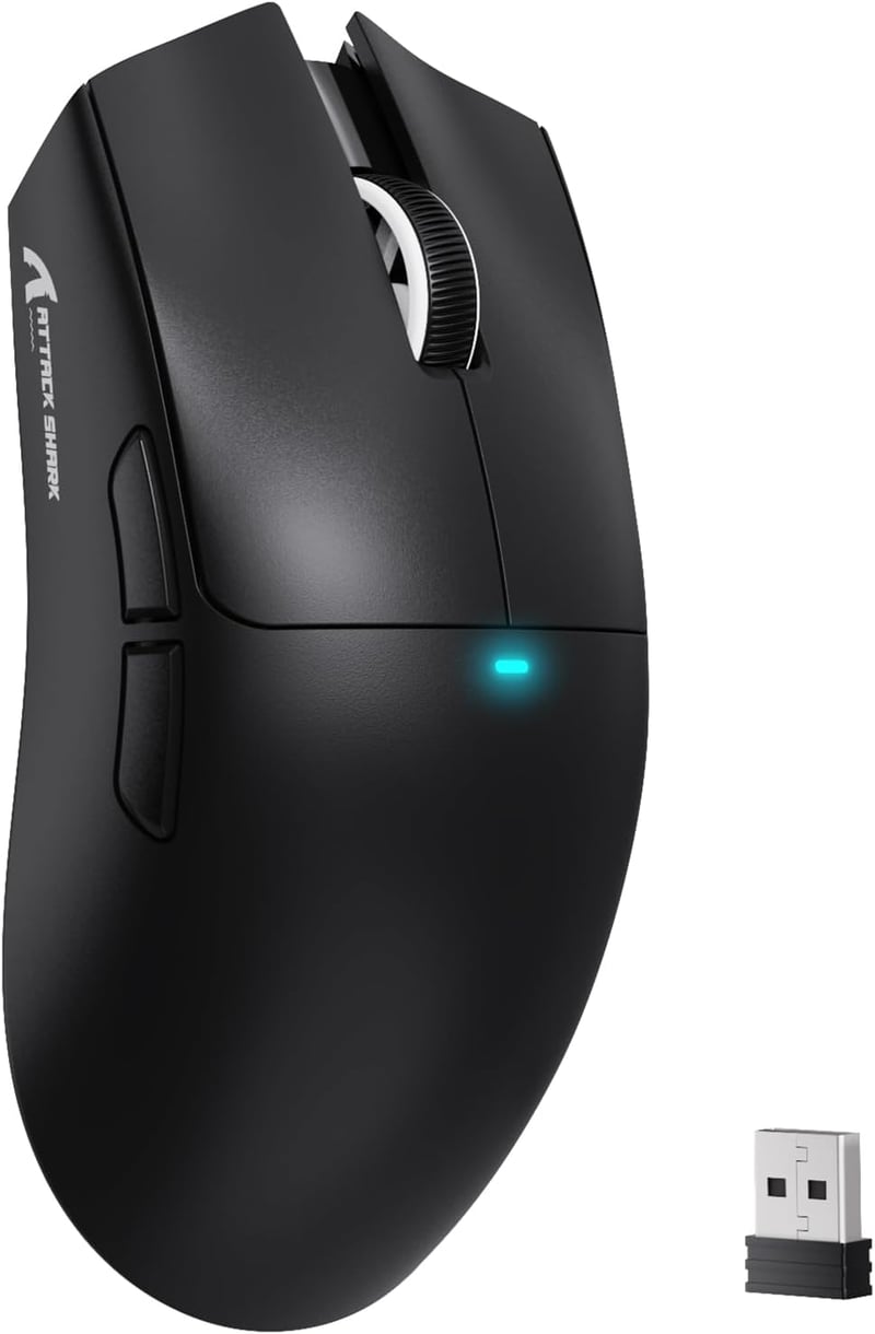 ATTACK SHARK X11SE 63g Wireless Gaming Egér PAW3311 Szenzor 22000 DPI
