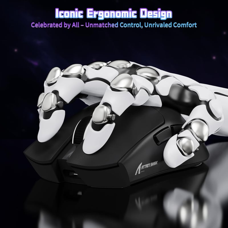 ATTACK SHARK X11SE 63g Wireless Gaming Egér PAW3311 Szenzor 22000 DPI