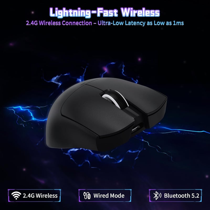 ATTACK SHARK X11SE 63g Wireless Gaming Egér PAW3311 Szenzor 22000 DPI