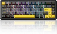 ATTACK SHARK X65 HE Mágneses Kapcsolós Gamer Billentyűzet, 65% Kompakt, 8000 Hz Mintavételezés, 0.01 mm RT Precizitás, PBT Billentyűk, RGB H 1
