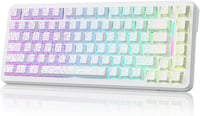 ATTACK SHARK X82PRO HE 75% Vezeték Nélküli Gaming Billentyűzet, Hall-Effekt Mágneses Kapcsolók, 0,01mm Állítható Érzékenység, 8kHz Válaszidő 1