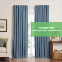 ATUHOLA matná biela garniža s konzolami, priemer 16 mm, 80-152 cm, nástenná, nastaviteľná na závesy 2
