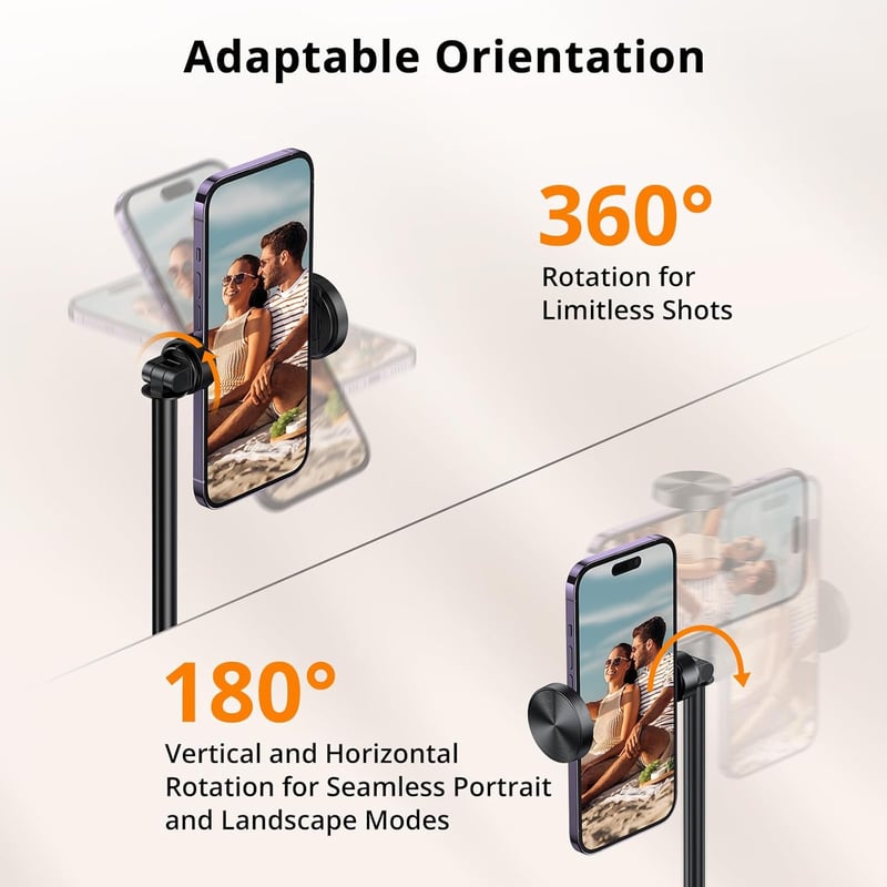 ATUMTEK 55 hüvelykes Selfie Stick Tripod Bluetooth távirányítóval