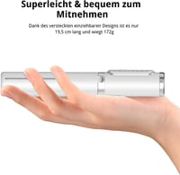 ATUMTEK 3 az 1-ben Bluetooth selfie bot állvánnyal - fehér 5
