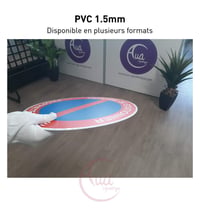 AUA SIGNALETIQUE Parkolási Tilalom Tábla 200mm PVC Fenntartott Hely Jelzés 9