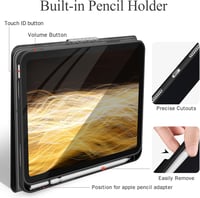 AUAUA iPad 11/10 Generációs Tok Ceruza Tartóval - Automatikus Alvás/Ébresztés Funkcióval, PU Bőr Védőtok iPad 10.9/11 Hüvelykes Tablethez (S 3