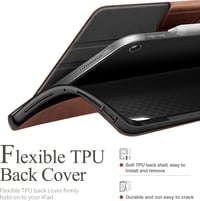 AUAUA iPad Air 11/10.9 Tok M3/M2/5/4 Generációhoz - Ceruza Tartóval, Zsebbel, Állvánnyal, Mágneses Zárral, Auto Alvás/Ébresztés Funkcióval,  8
