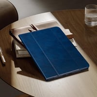 Husă AUAUA pentru iPad Air 13 inchi M3 M2 2025 2024 cu suport pentru creion, buzunar, unghiuri de vizualizare multiple, închidere magnetică, funcție auto sleep/wake, negru 2