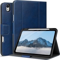 Husă AUAUA pentru iPad Air 13 inchi M3 M2 2025 2024 cu suport pentru creion, buzunar, unghiuri de vizualizare multiple, închidere magnetică, funcție auto sleep/wake, negru 1