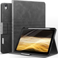 AUAUA iPad Air Tok 10.9-11" - Szürke Védőtok Apple Pencil Tartóval, Automatikus Alvás/Ébresztés Funkcióval, PU Bőr Borítás iPad Air 4/5 Gene 1