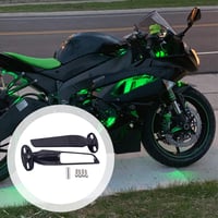Aublinto Motorkerékpár Oldaltükör Alumínium Kawasaki ZX10R ZX6R Ninja 400 650 2
