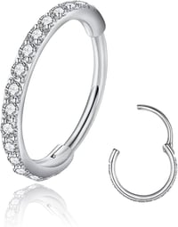 Aucuu 316L Sebészeti Acél Orr Piercing Karika 0.8/1.2 mm - Helix, Septum, Tragus, Conch, Daith Fülpiercing Ékszer

AI: I've created a Hungar 1