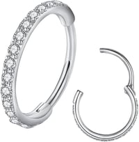 Aucuu 316L Sebészeti Acél Orr Piercing Karika 0.8/1.2 mm - Helix, Septum, Tragus, Conch, Daith Fülpiercing Ékszer

AI: I've created a Hungar 9