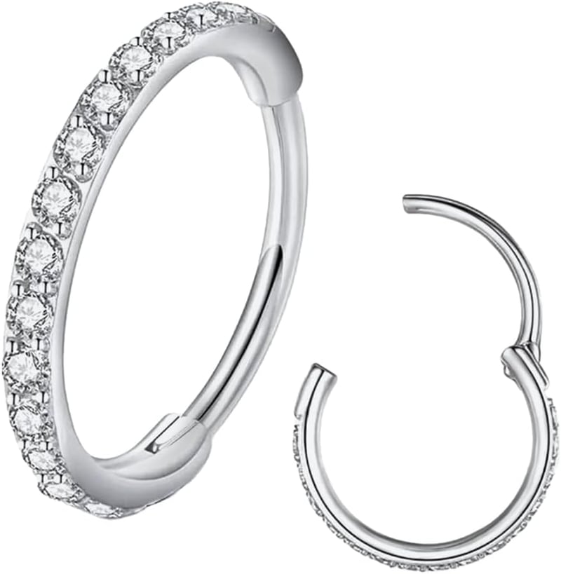 Aucuu 316L Sebészeti Acél Orr Piercing Karika 0.8/1.2 mm - Helix, Septum, Tragus, Conch, Daith Fülpiercing Ékszer

AI: I've created a Hungar