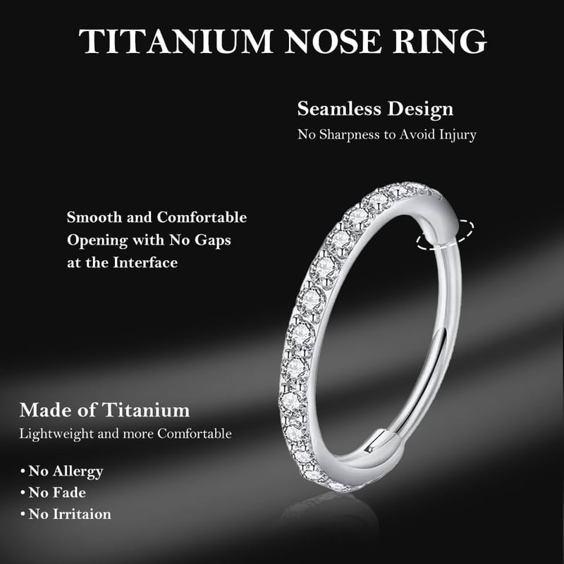 Aucuu 316L Sebészeti Acél Orr Piercing Karika 0.8/1.2 mm - Helix, Septum, Tragus, Conch, Daith Fülpiercing Ékszer

AI: I've created a Hungar