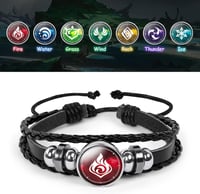 Aucuu Genshin Impact Unisex Karkötő Világító Gyöngyökkel Cosplay Ajándék 2