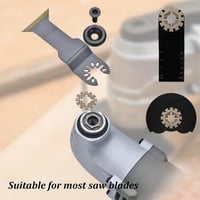 Set de 4 adaptoare pentru pânze de ferăstrău oscilant StarLock, cu compatibilitate extinsă pentru diverse aparate 5