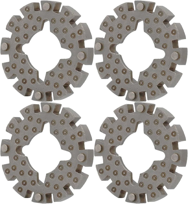 Set de 4 adaptoare pentru pânze de ferăstrău oscilant StarLock, cu compatibilitate extinsă pentru diverse aparate