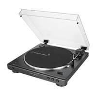 Audio-Technica AT-LP60XBT-BK Teljesen Automata Vezeték Nélküli Lemezjátszó, Hi-Fi Sztereó, 2 Sebesség, Öntött Alumínium Tányér, Fekete 1