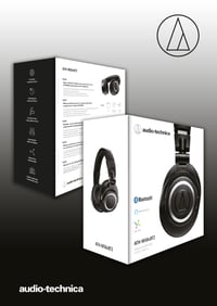 Bezdrôtové slúchadlá Audio-Technica M50xBT2 – čierne 7