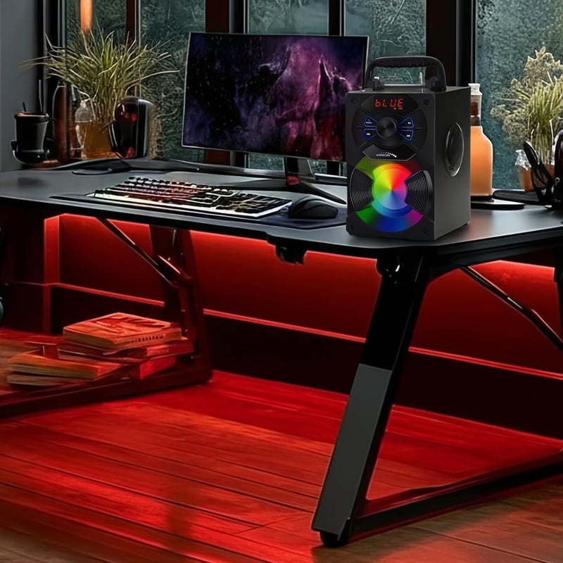Audiocore AC730 Bluetooth hangszóró 11W rádió SD kártya USB aux-in