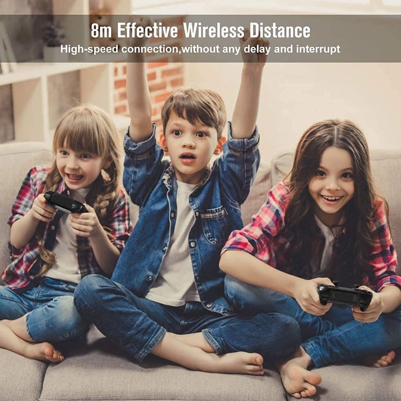 AUFGLO PS3 Wireless Gamepad Mozgásvezérlős Joystick Kék Villám Piros Csillagos