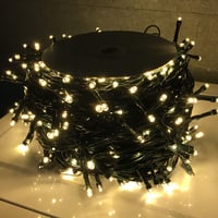 Instalație luminoasă LED AufuN pentru exterior și interior, 100m, 1000 LED-uri, alb cald, rezistentă la apă IP44, cu 8 moduri de iluminare, pentru Crăciun, nuntă, grădină și petreceri 3