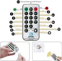 Augone 120 LED svjetlosni niz s kuglicama 15 m, topla bijela, vanjski i unutarnji božićni ukras, vjenčanje, zabava, vrt, s utikačem 7