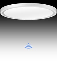 Aulaiyi LED stropna svjetiljka sa senzorom pokreta i radarskim senzorom, ultra tanka, 4000K neutralno bijela, 23 cm, za hodnik, stubište, kuhinju 1
