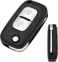 AULESSE 2 gombos autókulcs Renault Clio III Kangoo Master Modus Twingo 2006-2016 6