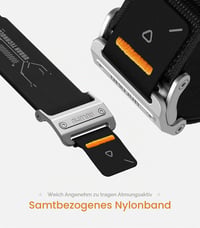 Aulumu A11 mágneses nylon szíj Apple Watch Ultra2/Ultra 49mm, Series 9/8/7/6/5/4/3/2/1 45/44/42mm 5